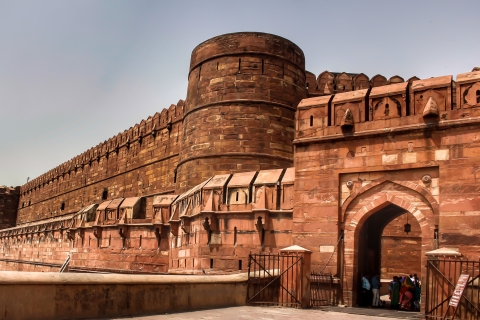 Z Delhi: Prywatna wycieczka do Tadż Mahal i Czerwonego FortuWycieczka prywatna w j. angielskim z opłatami za wstęp
