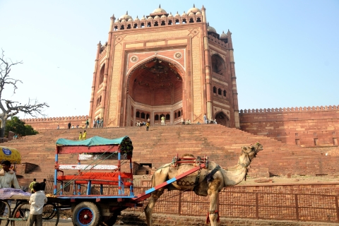 Ab Delhi: 2-tägige Sonnenauf- und -untergangs-Tour Taj MahalTour ohne Tickets