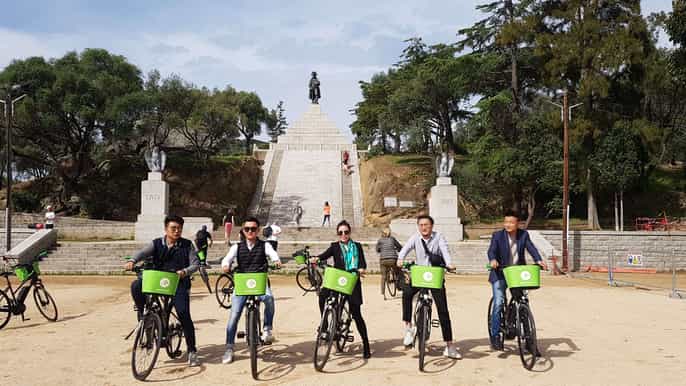 ajaccio visite à vélo électrique sur les pas de napoléon