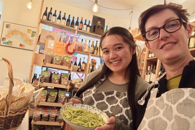 Genoa: Handmade Potato Gnocchi & Pesto Class with Wine