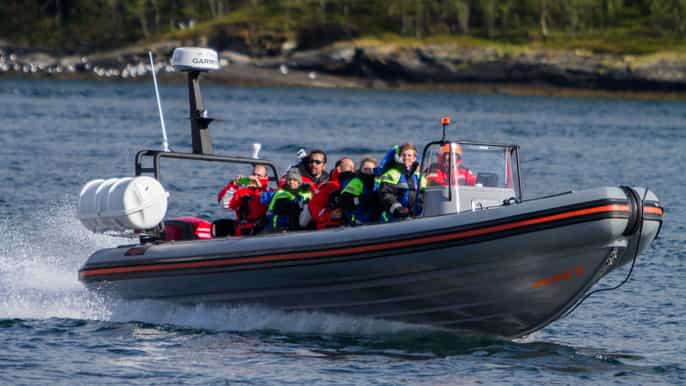 hella escursione in gommone da tromsø