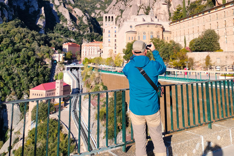 From Barcelona: Montserrat Monastery & Hike with Cable Car