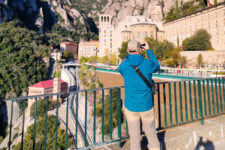From Barcelona: Montserrat Monastery & Hike with Cable Car