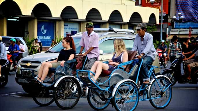 discover china town by pedicab