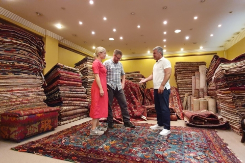 Visite shopping de tapis avec un expert du Grand Bazar