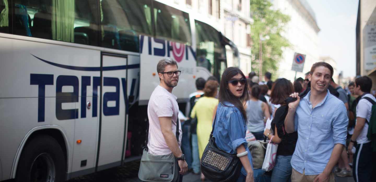 Rom: Bustransfer Flughafen Ciampino - Roma Termini Bahnhof
