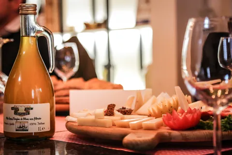 Verona centro: Provsmakning av olivolja