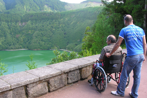 Tour in furgone adattato di mezza giornata a Sete Cidades