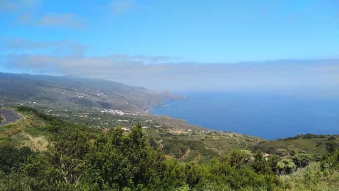 la palma recorrido en bicicleta eléctrica "green north" por laurel forest