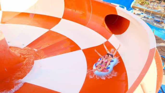 hurghada jungle aqua park med billetter transport og lunsj