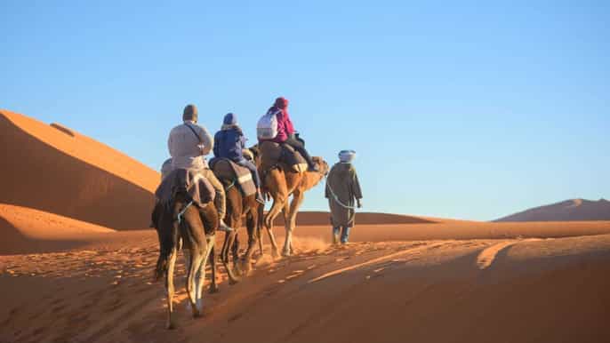 viaje al desierto de 2 días y 1 noche a merzouga desde ouarzazate