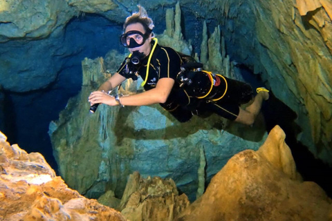 PUNTA CANA: MERGULHO EM CAVERNAS OU CENOTES