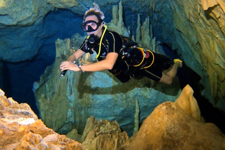 PUNTA CANA: MERGULHO EM CAVERNAS OU CENOTES