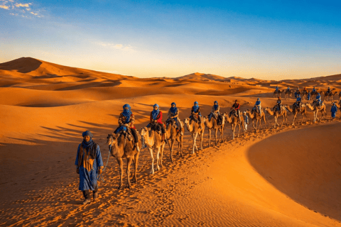 Marrakech: 3-Day Merzouga Sahara Desert Tour & Luxury Camp Option 3 — Premium Desert Experience