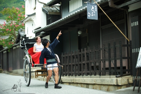 Kioto: tour en rickshaw por Arashiyama y bosque de bambúTour como un local de 130 minutos: Tenryuji y bambú, mañana