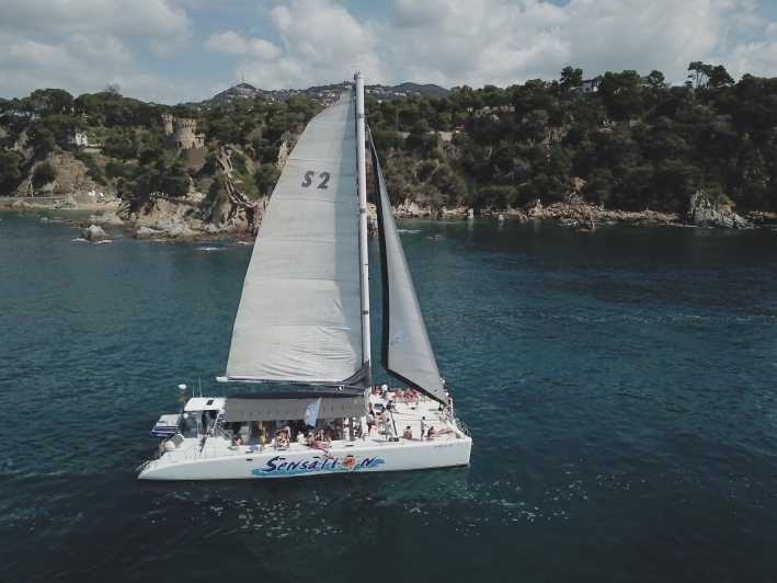 lloret de mar catamaran sailing experience with bbq
