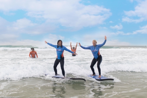 Costa de Oro: Lección de surfGold Coast: Lección de surf