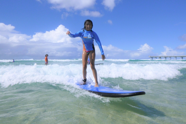 Costa de Oro: Lección de surfGold Coast: Lección de surf