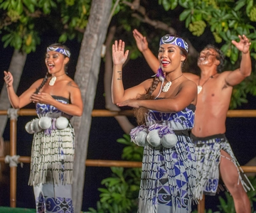 Kailua-Kona: Voyagers of the Pacific Luau con cena a buffet