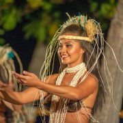 Big Island: i viaggiatori del Pacifico Luau con buffet
