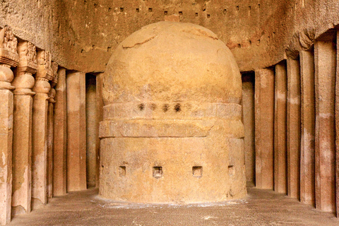 De Mumbai: visite d'une demi-journée de la grotte de Kanheri