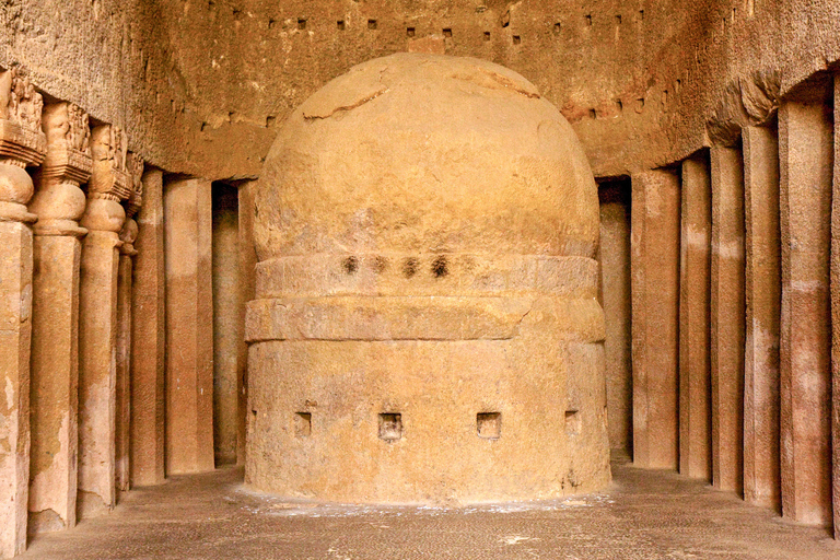 Från Mumbai: Halvdagstur till Kanheri-grottanFrån Mumbai: Halvdagstur i Kanheri Cave