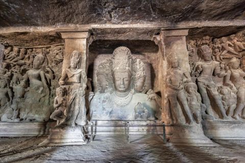 Grotte Elephanta: tour privato di mezza giornata da Mumbai
