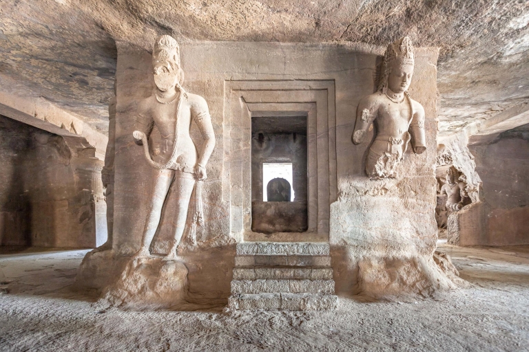 Elephanta Caves: privé tour van een halve dag vanuit MumbaiSpaanstalige gids