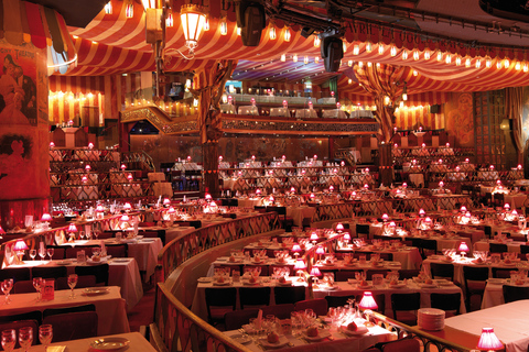 Paris: Dinner Show at the Moulin Rouge Dinner Show with Belle Epoque Menu