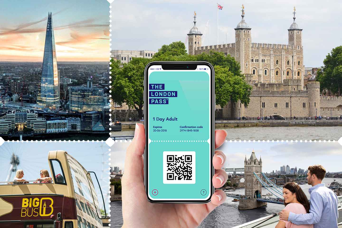 London Pass mit über 80 Attraktionen