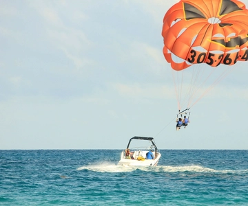 Boracay: Parasailingupplevelse solo eller tandem
