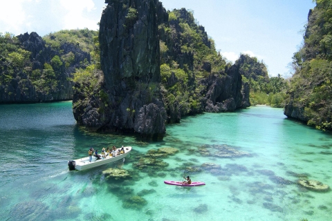 From Puerto Princesa: Day Trip to El Nido and Island Hopping Private Tour