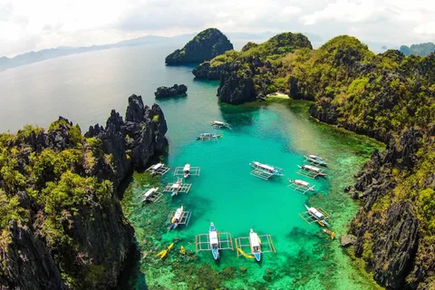 From Puerto Princesa: Day Trip to El Nido and Island Hopping
