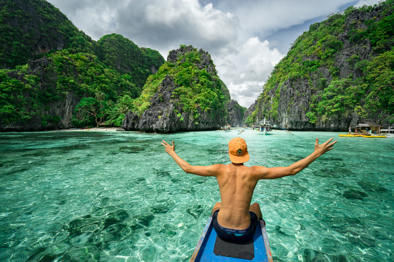 Ab Puerto Princesa: Tages-Tour nach El Nido und InselhüpfenPrivate Tour