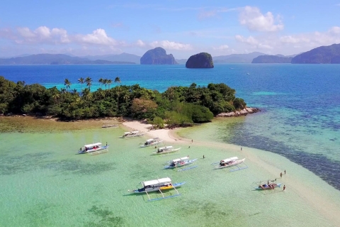 From Puerto Princesa: Day Trip to El Nido and Island Hopping Shared Tour