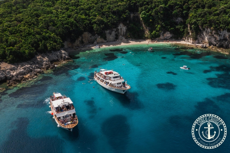 Blue Lagoon: dagtocht per boot met bezoek aan SyvotaBoottocht met ophaalservice vanuit Zuid-Corfu