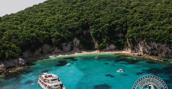 Corfu: Day Cruise to the Blue Lagoon with Visit to Syvota