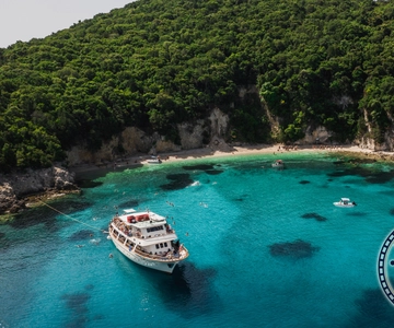 Corfu: Day Cruise to the Blue Lagoon with Visit to Syvota