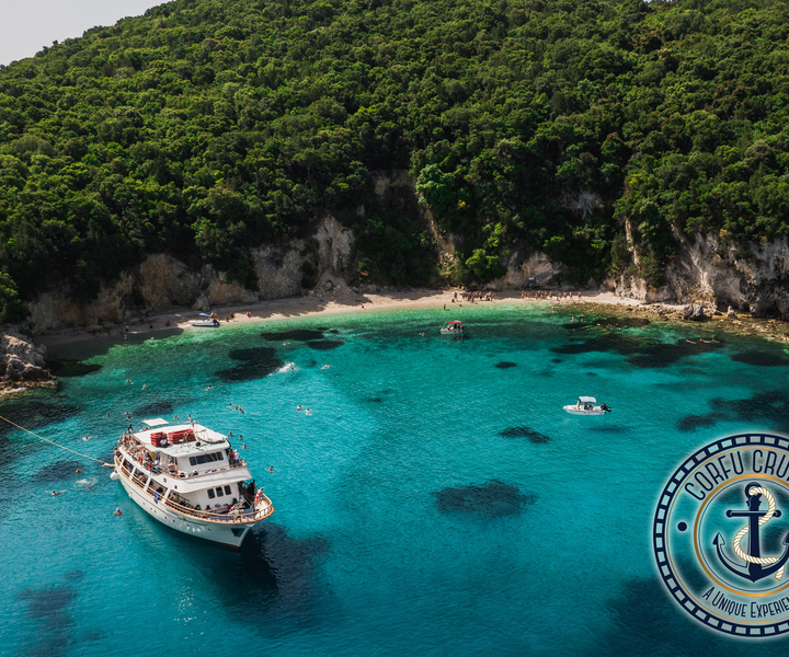 Corfu: Day Cruise to the Blue Lagoon with Visit to Syvota