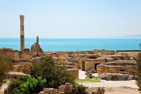 Von Sousse aus: Tagesausflug nach Karthago, Tunis und Sidi Bou