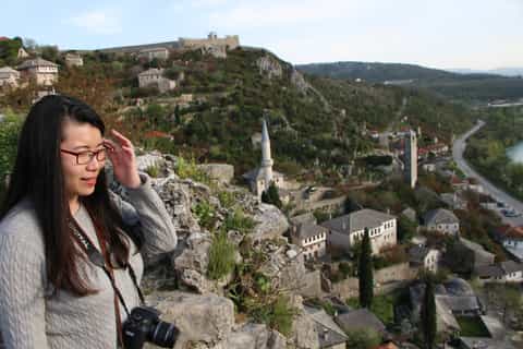 From Sarajevo: Mostar, Dervish House, Pocitelj and Waterfall