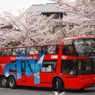 Kyoto: hop on, hop off-busticket voor sightseeing