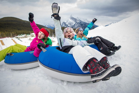 Lake Louise Ski Resort & Abraham Lake Ice Bubbles day tour 09:35AM Banff Aspen Lodge (with tubing)