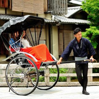 Kyoto: tour privato in risciò dell'area di Gion e Higashiyama