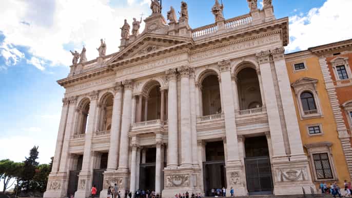rome the archbasilica of st. john in lateran