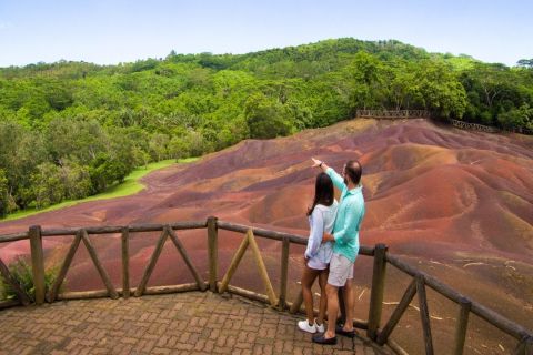 Chamarel: 7 Coloured Earth Geopark Entrance Ticket