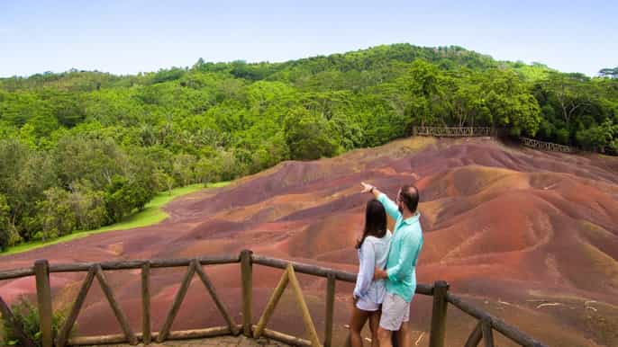 chamarel 7 coloured earth geopark entrance ticket
