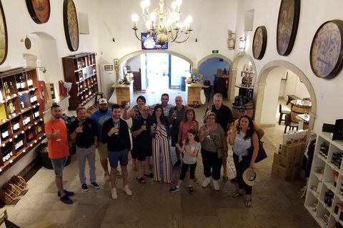 Visita al Parque Nacional de Sesimbra y Arrábida con degustación de vinos.