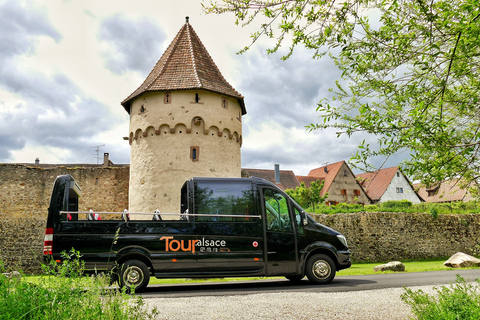 Vanuit Straatsburg: Dagtocht Middeleeuwse Dorpen &amp; WijnproevenElzas Dorpen Wijnroute Dagtrip vanuit Straatsburg