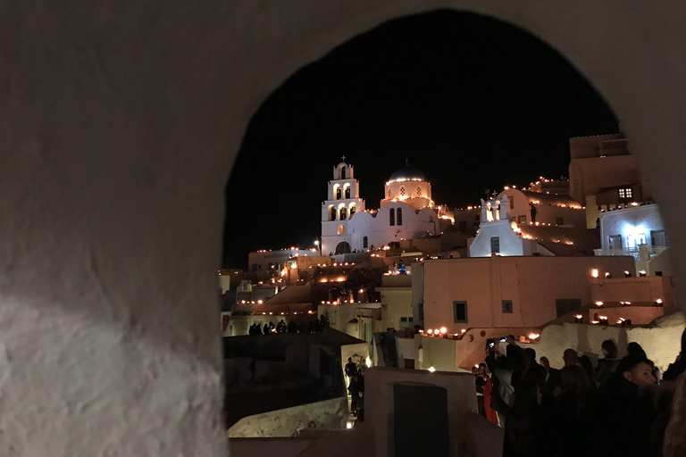 Santorini in a private full-day tour, wine tasting includedSantorini: Private Full-Day Sightseeing Tour( 6-8 hours )